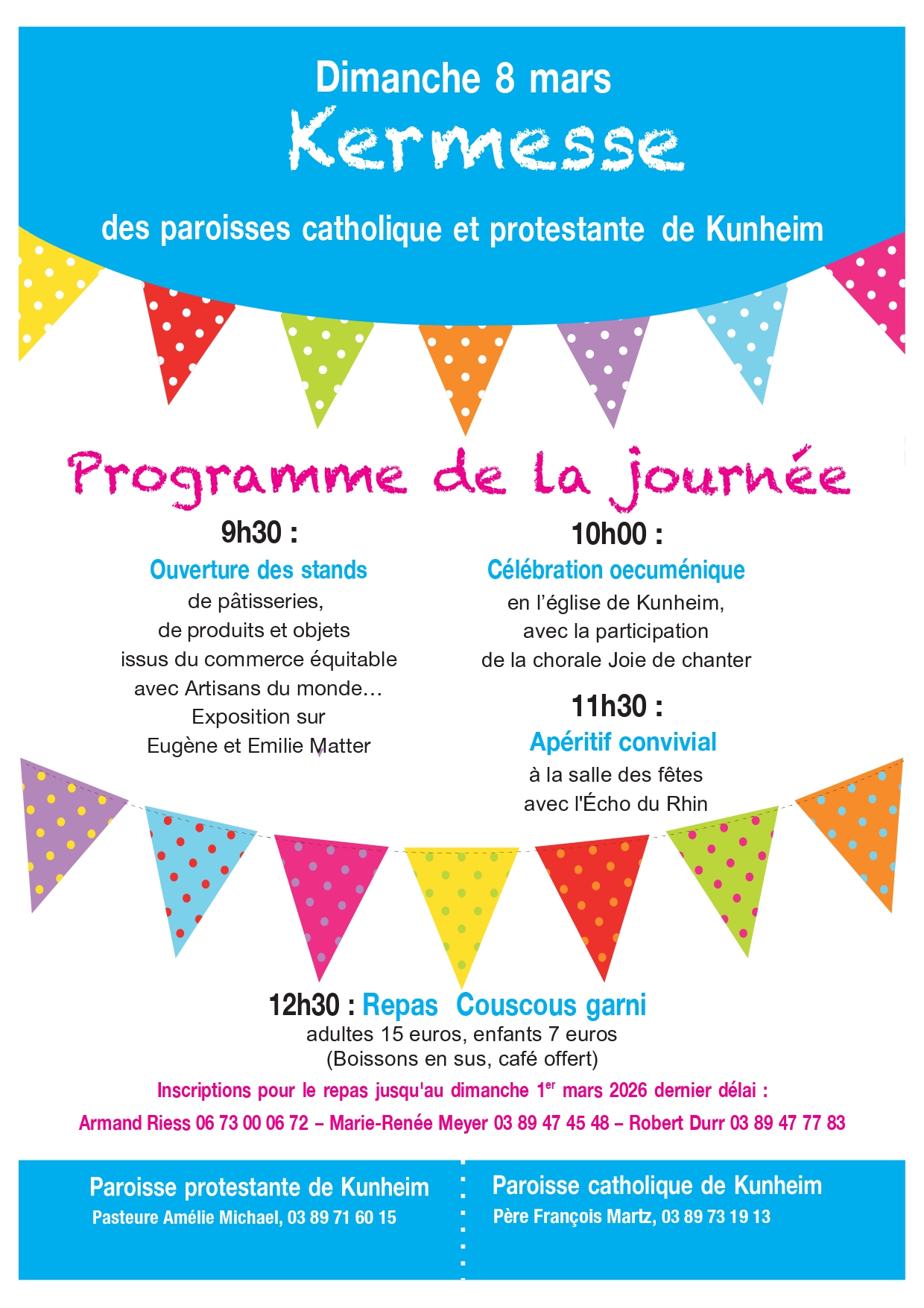Affiche Kermesse 2026