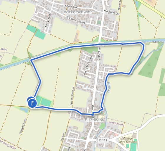 sentier Foulque carte