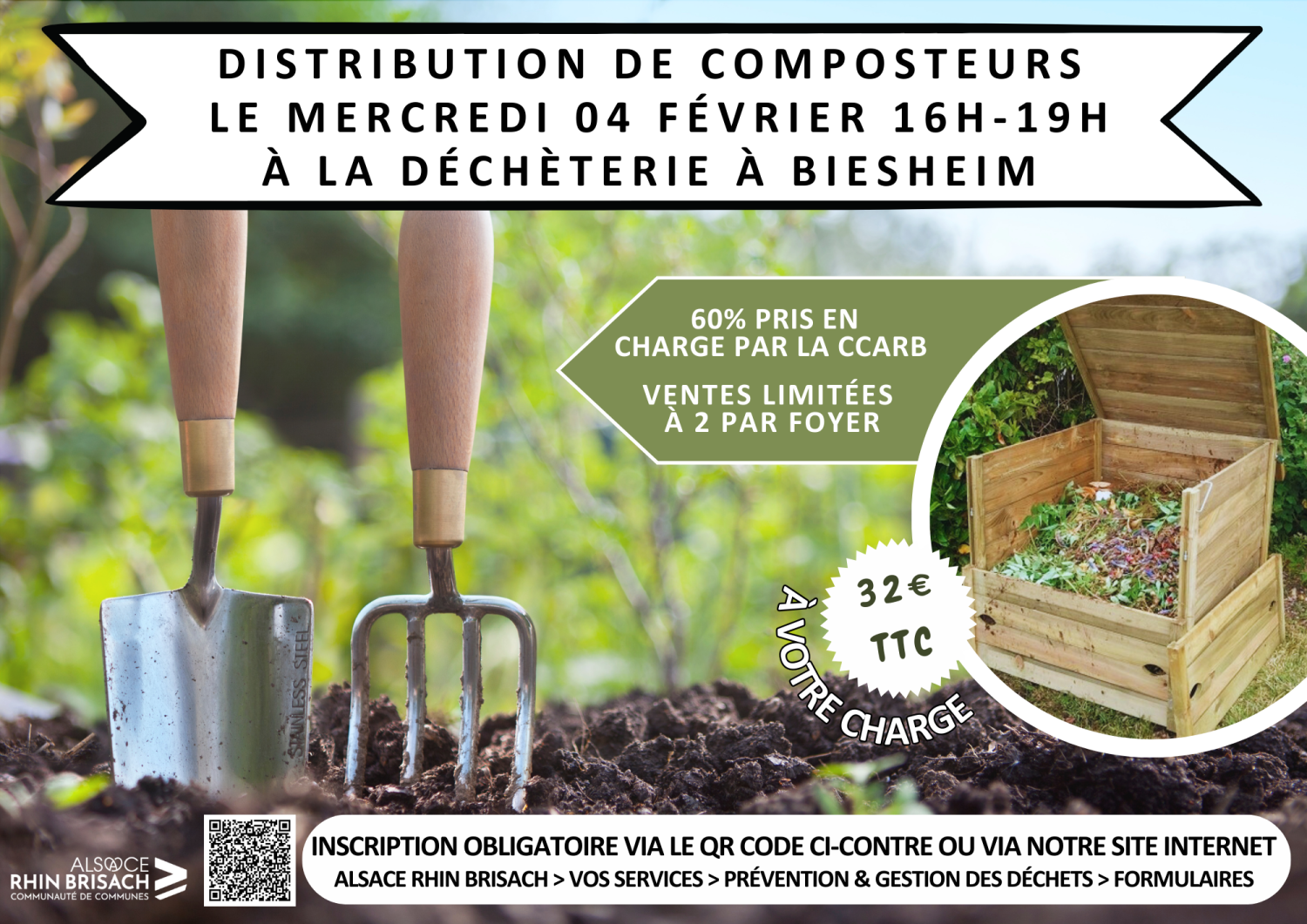 Distribution de composteur Distribution de composteur