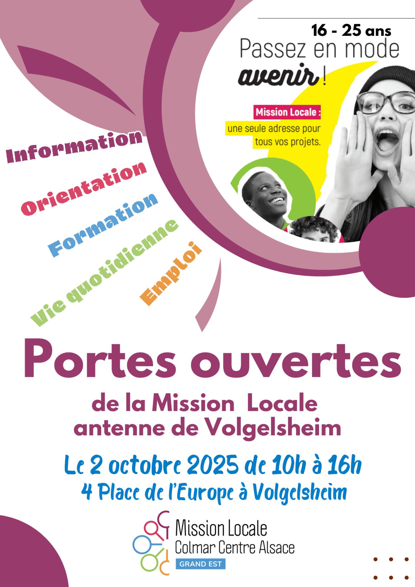 Mission Locale portes ouverte