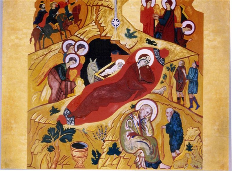 nativit&eacute; fresque
